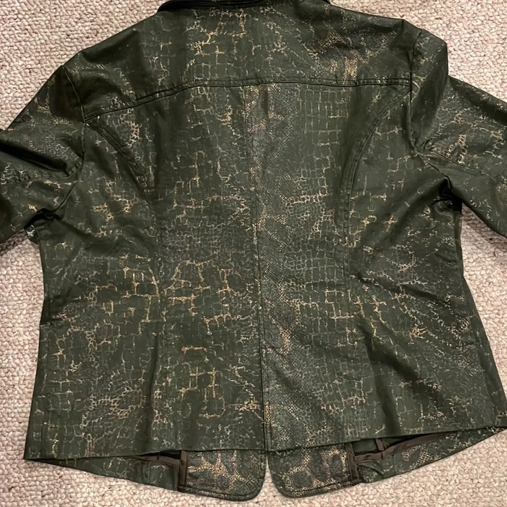 Ethyl glittery cotton jacket M-L - Picture 11 of 11